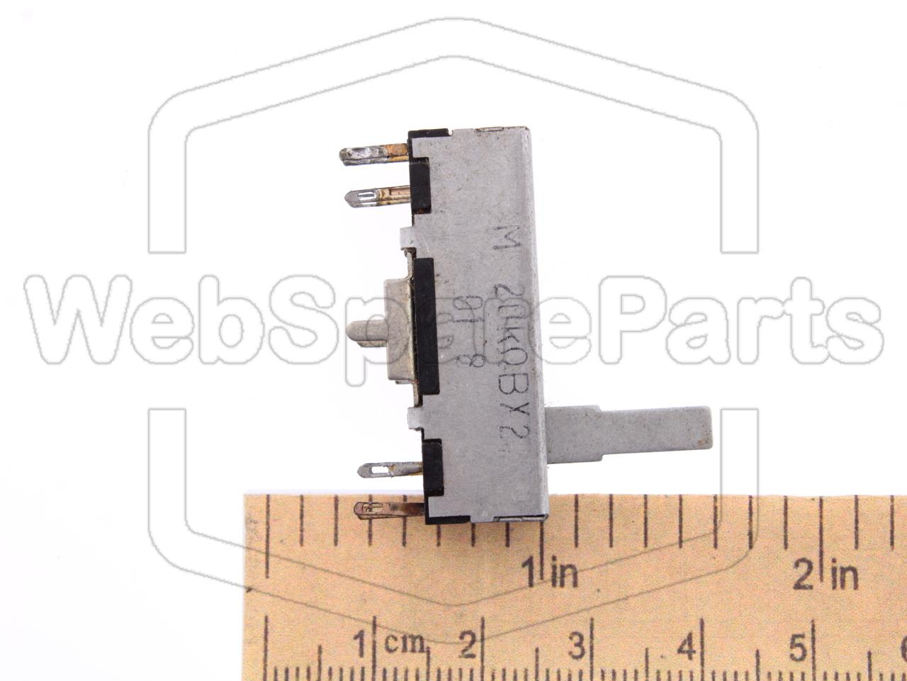 20K Linear Sliding Potentiometer BX2 for Vintage Audio Equipment Repair