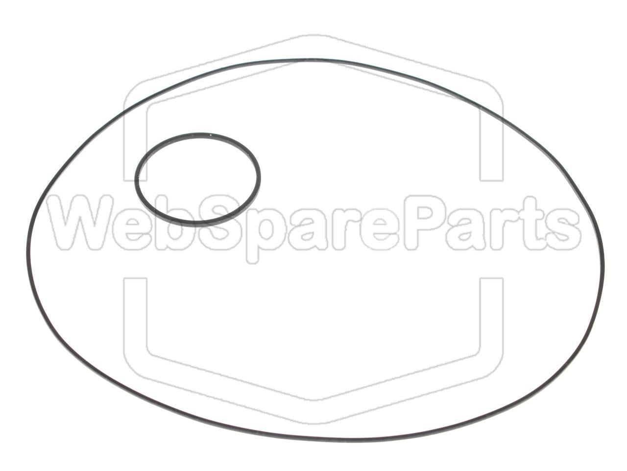 Belt Kit for Car Radio Cassette Player Sony EXR-15