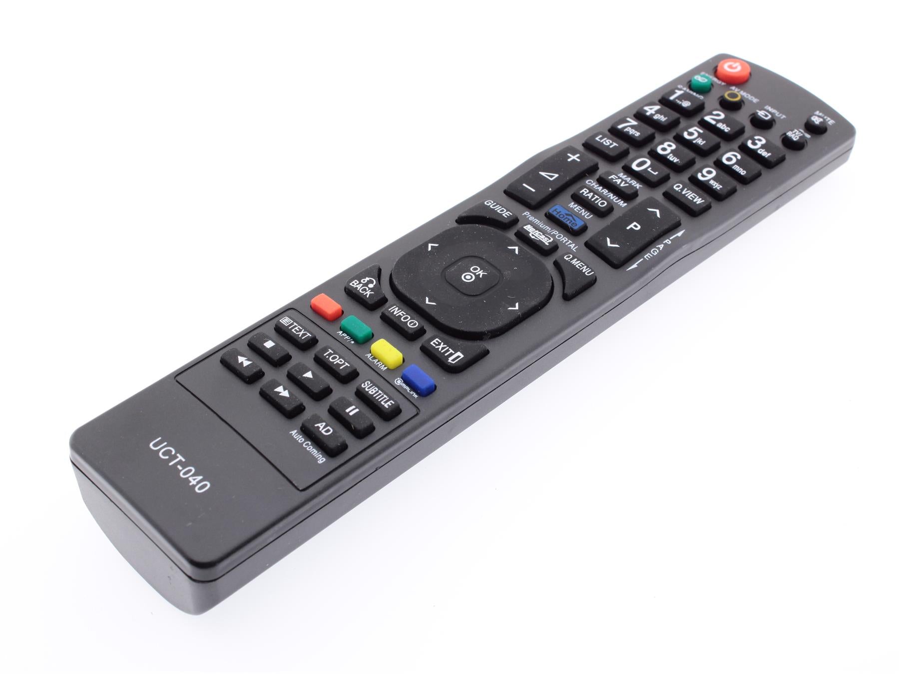 Replacement TV Remote Control for LG UCT-040 Universal
