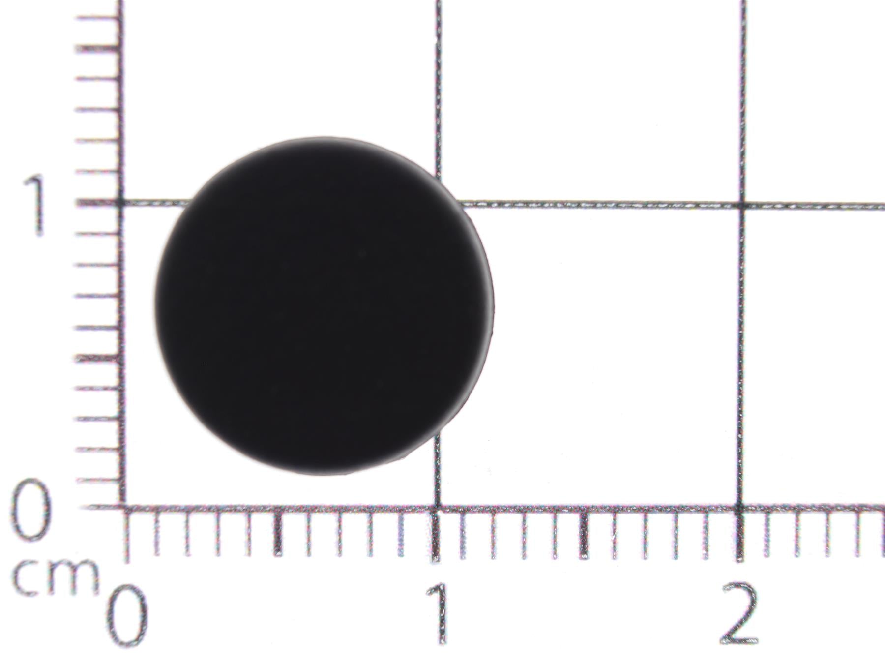 Round Rubber Foot Self-adhesive Ø10.8mm x Ø10.2mm x height 3mm