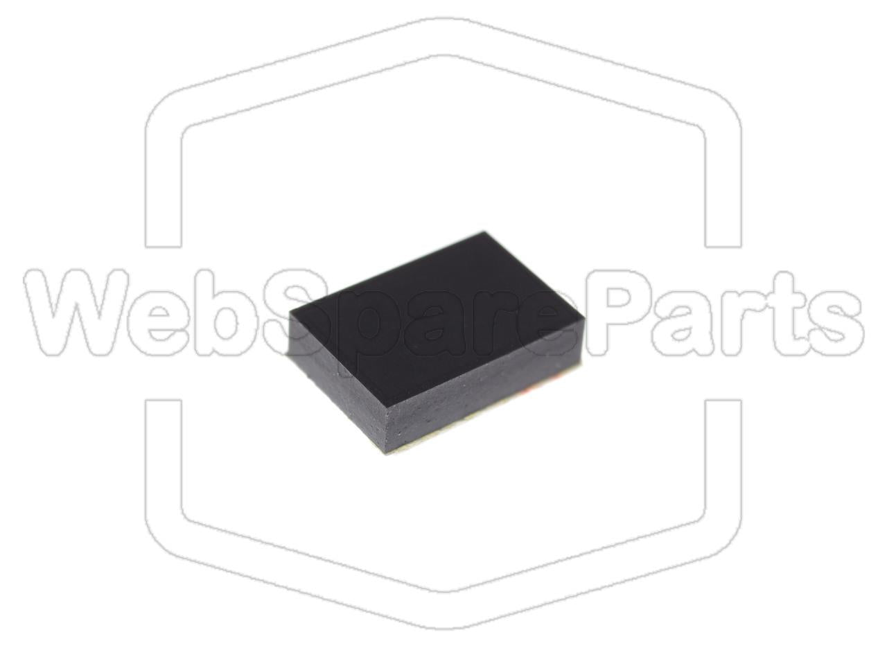 Rectangular Rubber Foot Self-adhesive 11.5mm x 8.0mm Height 3.0mm