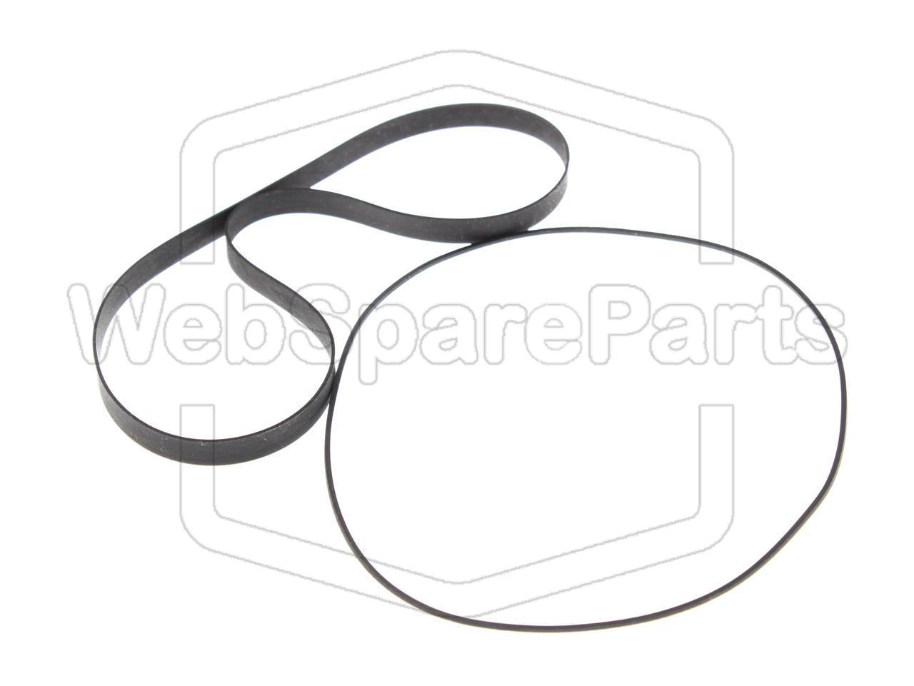 Belt Kit for Pioneer RT-2044 Open reel to reel tape deck