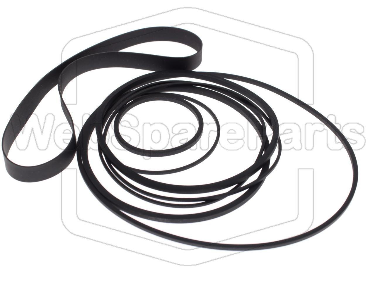 Belt Kit For Video Cassette Recorder Toshiba V-8600 Betamax