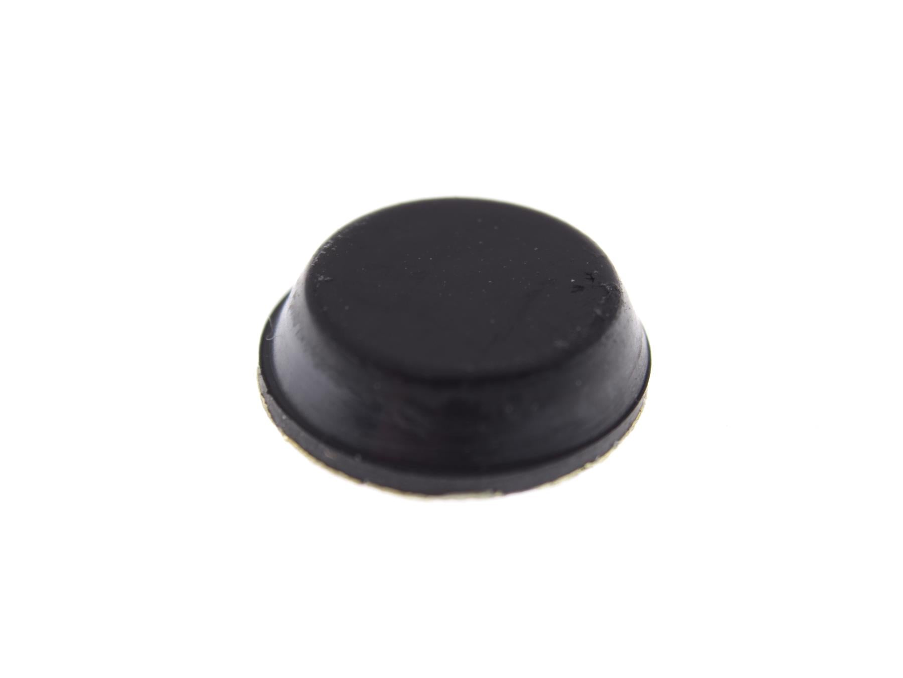 Round Rubber Foot Self-adhesive Ø12.7mm x Ø11.5mm x height 3.8mm