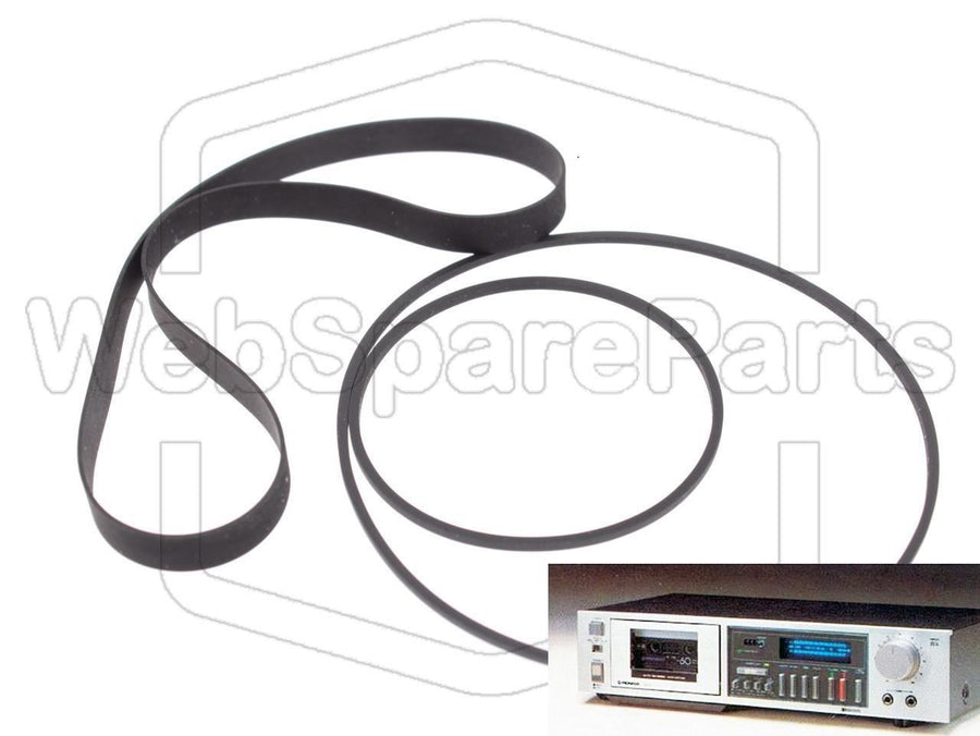 Pioneer CT-720 Set curele pentru casetofon