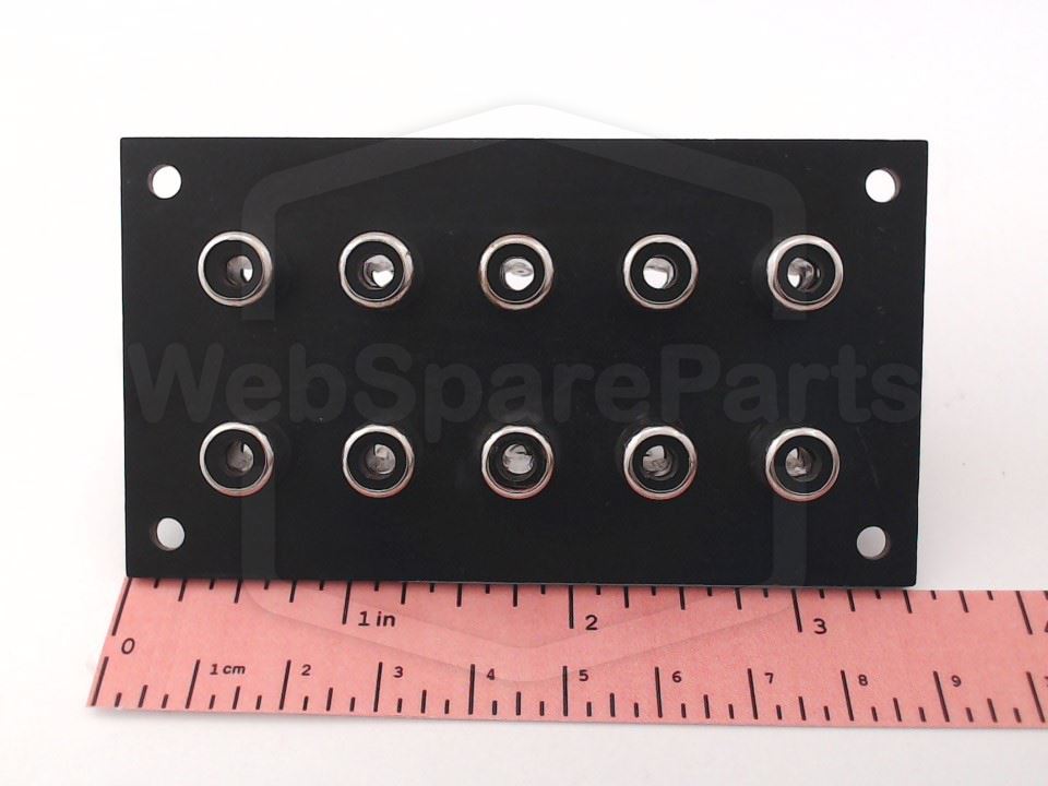 Sony 10×RCA Female Panel-Mount Jacks for Vintage Audio Repair