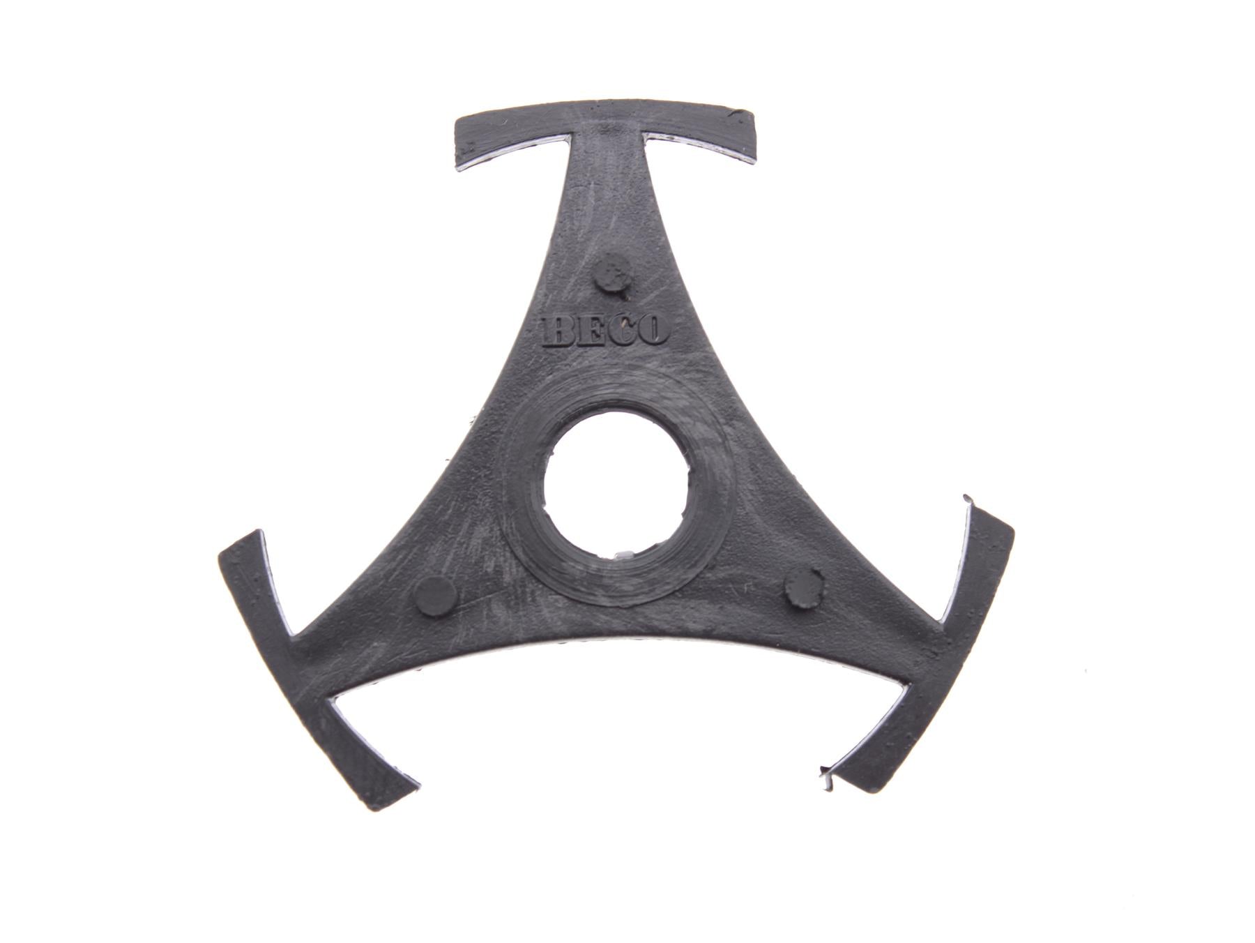 45 RPM Turntable Single Adapter – Plastic Star Insert for Vinyl Records