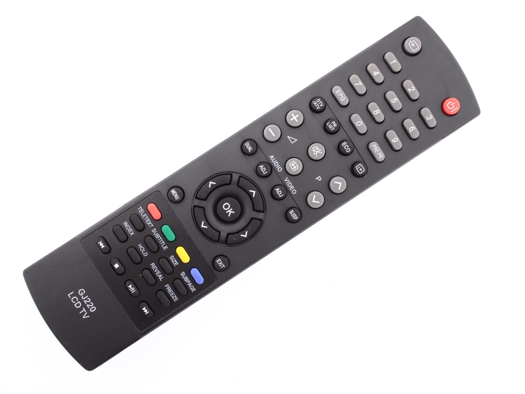 Replacement TV Remote Control for Sharp GJ220
