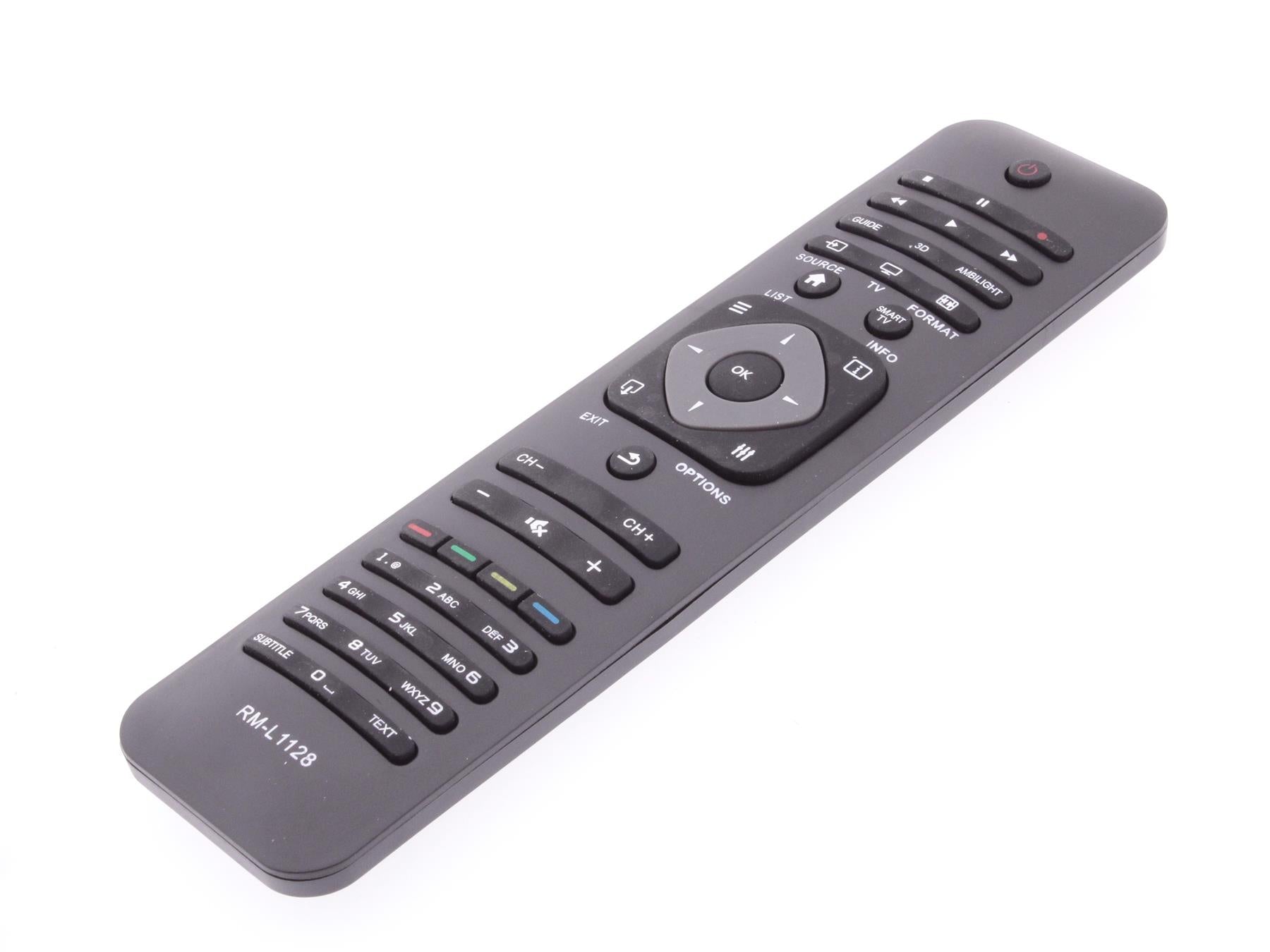 Replacement TV Remote Control for Philips RM-L1128