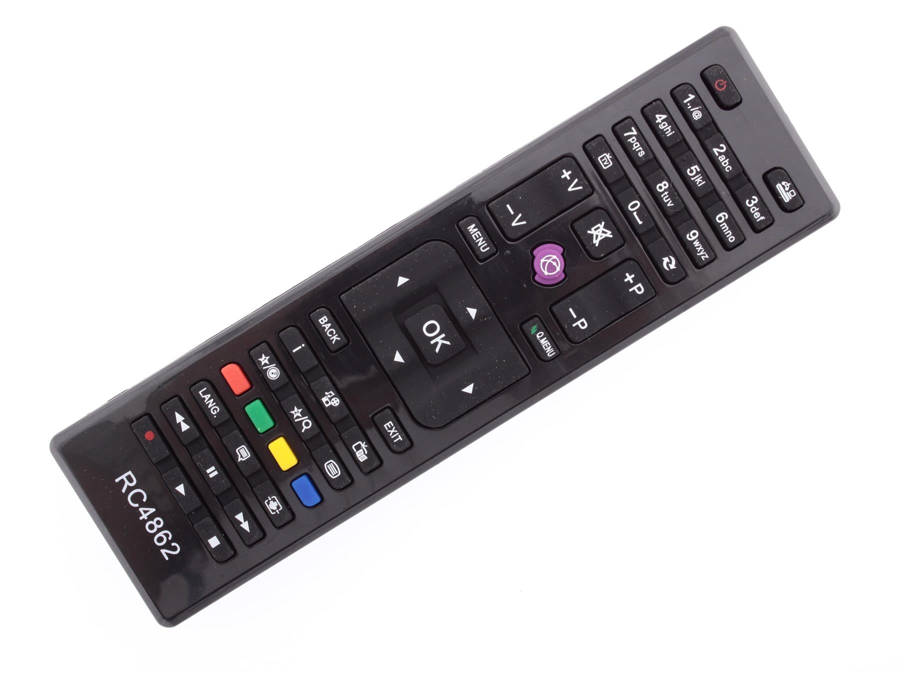 Replacement TV Remote Control for RC4862