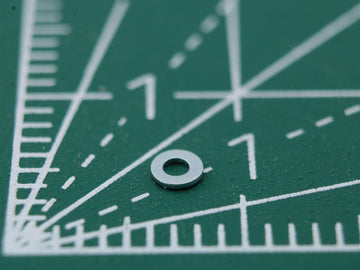 Washer Round M1, 1.1mm x 2.5mm Thickness 0.3mm