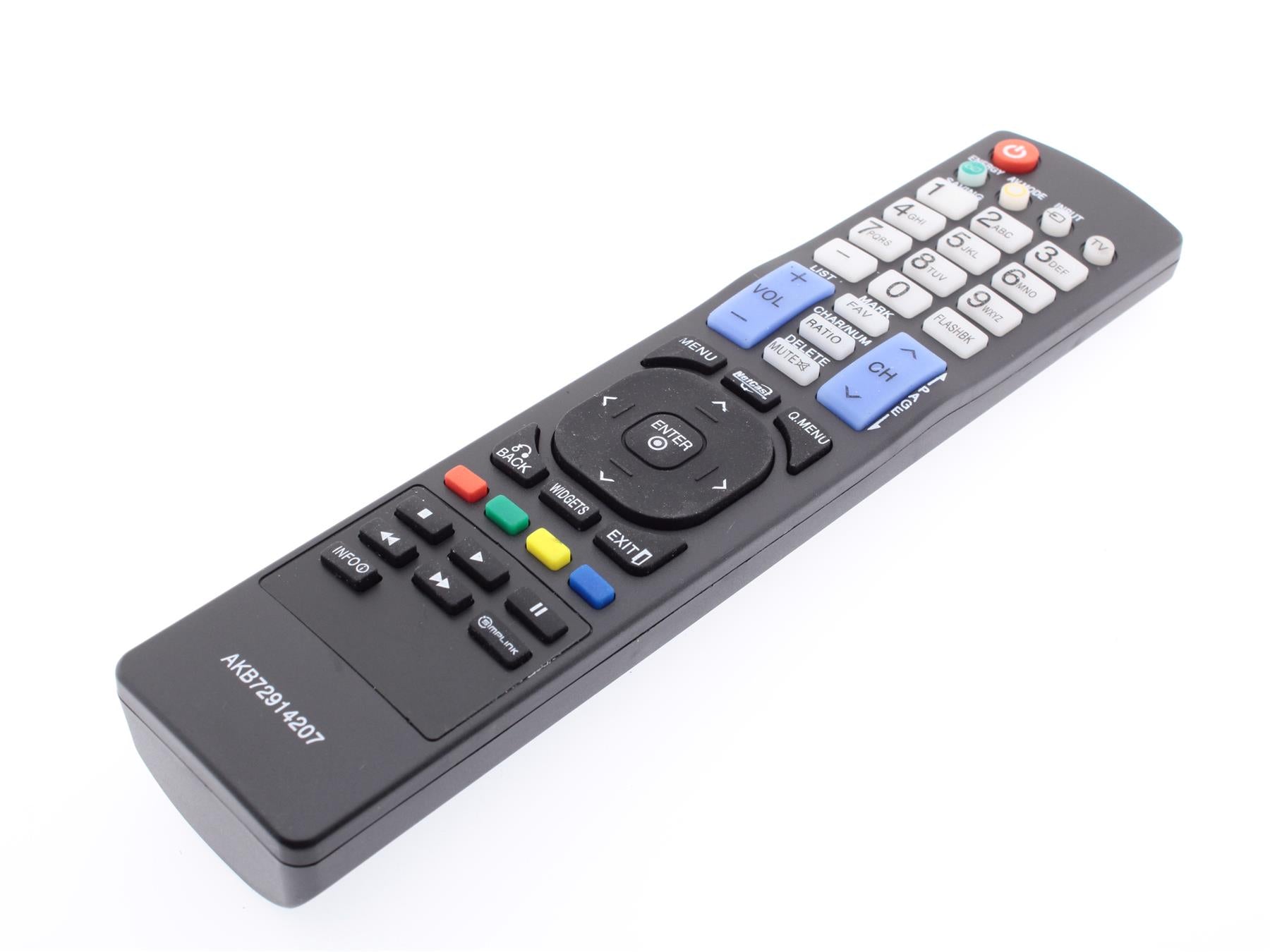 Replacement TV Remote Control for LG AKB72914207