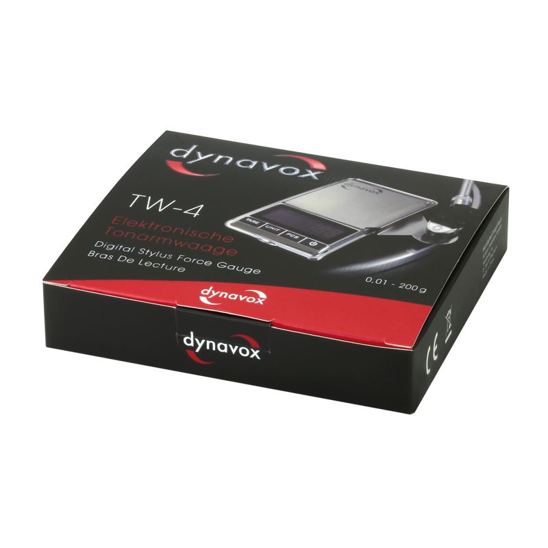 Dynavox TW-4 Electronic Tonearm Scale for Turntables – ±0.01 g Precision