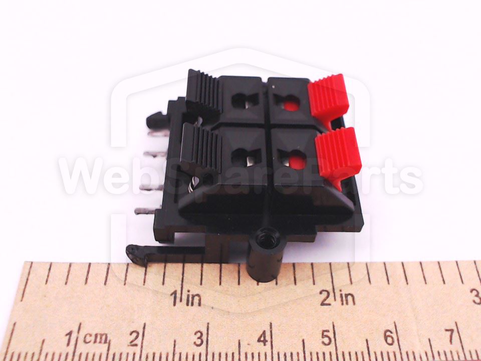 Sharp CB-BA Series PCB Speaker Terminal Connector for Vintage Audio Repair