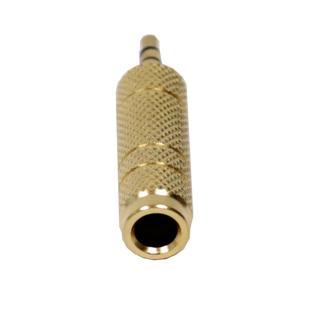 3.5mm Stereo Jack Male to 6.3mm Stereo Jack Female Adapter