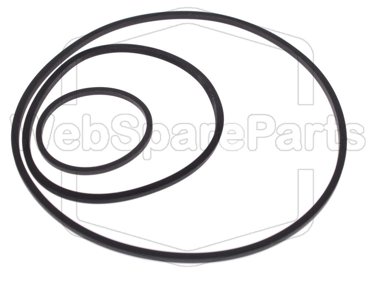 Belt Kit For Video Cassette Recorder JVC HR-S5900 EG