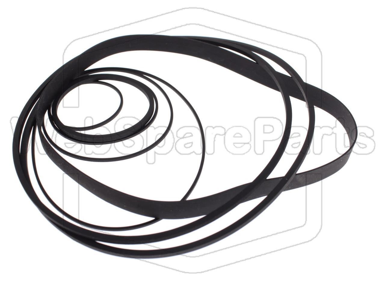 Belt Kit For Video Cassette Recorder Blaupunkt RTV-202