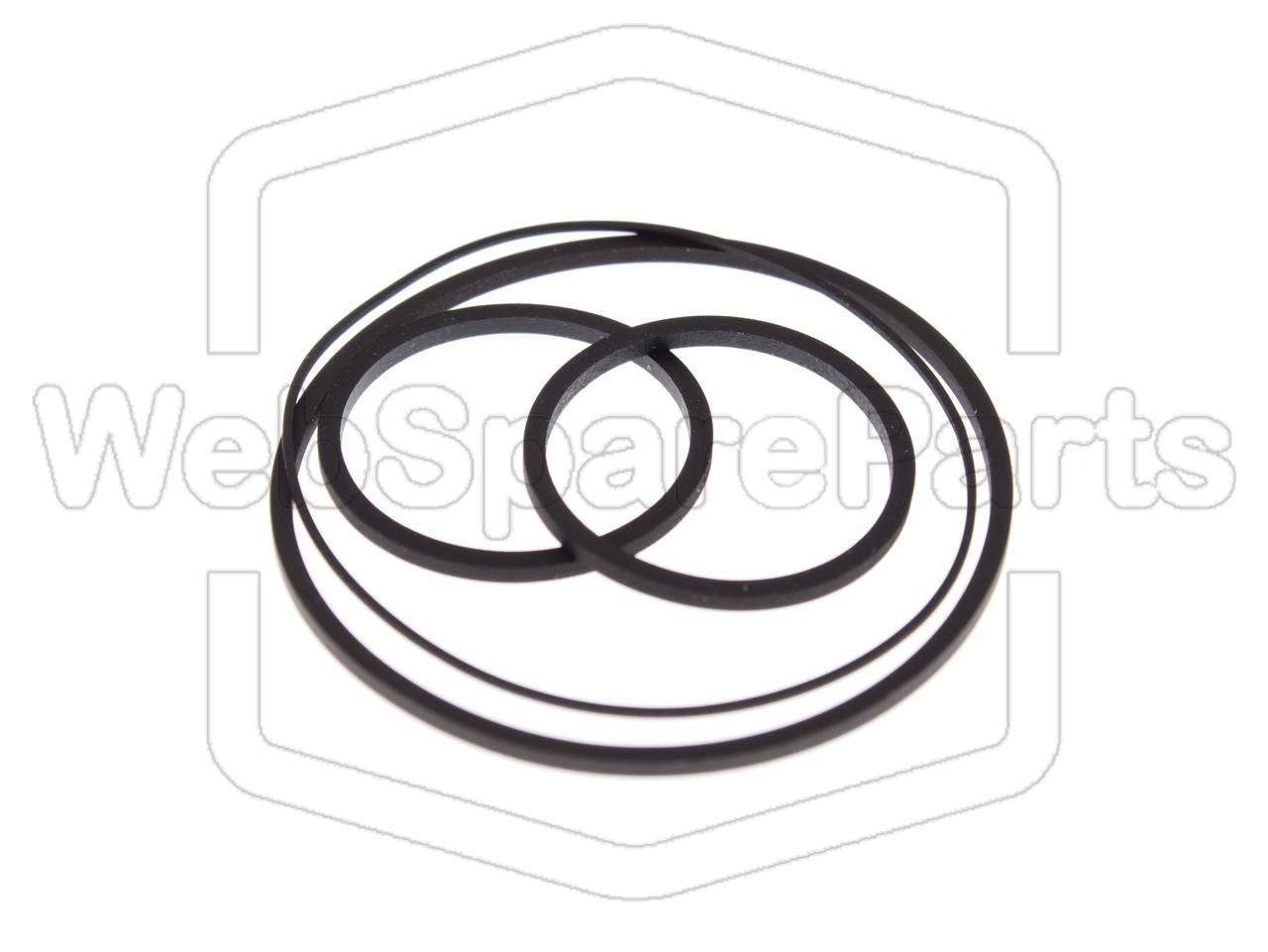 Belt Kit For Video Cassette Recorder Hitachi VT-8 E