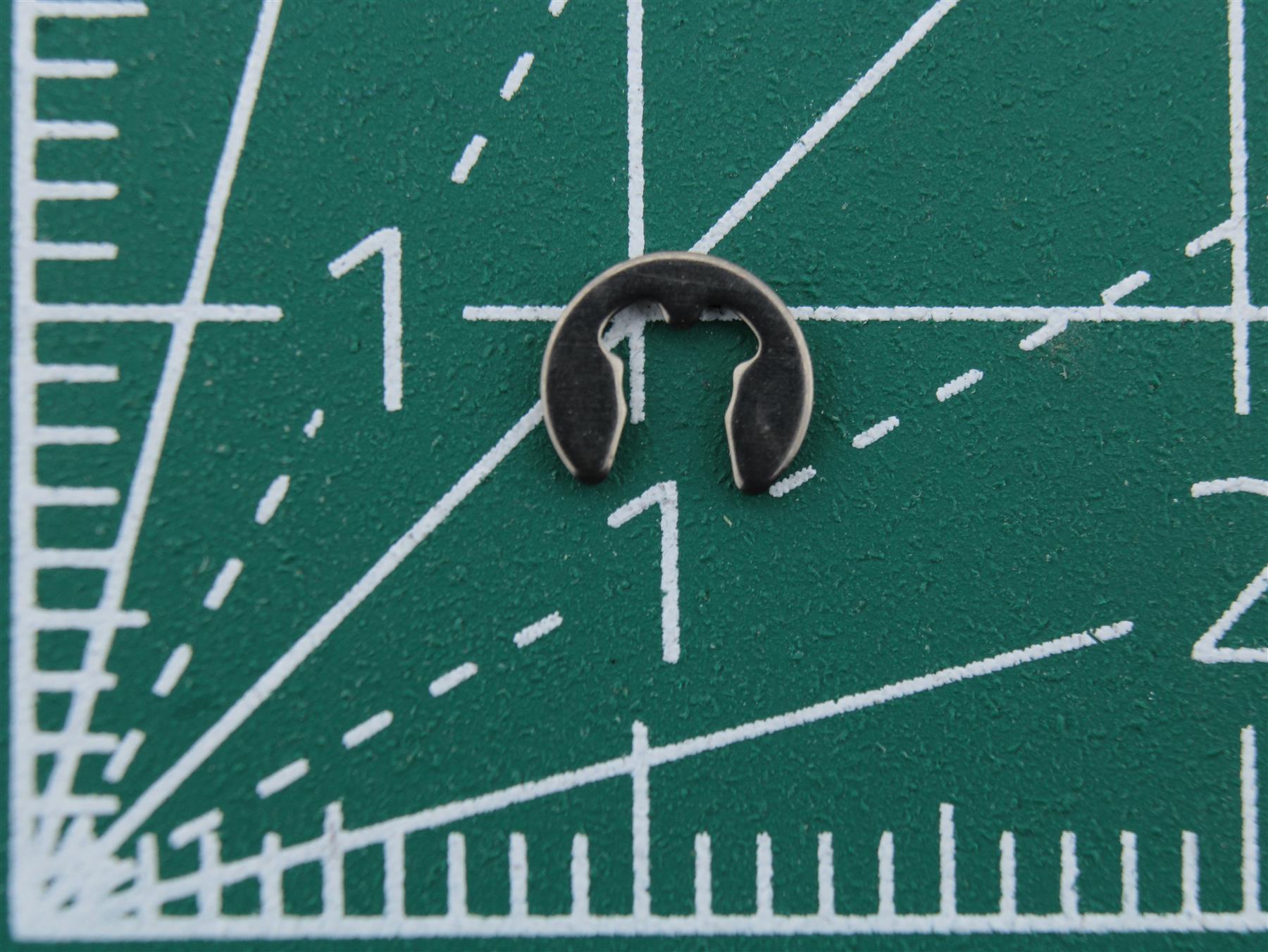 Circlip for Shaft 1.9mm Thick 0.5mm Retaining Ring for Vintage Audio Repair