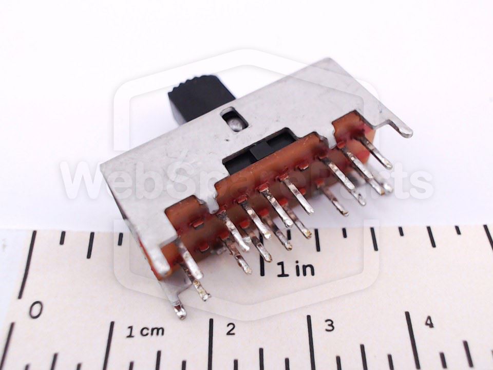 Philips Boombox Selector Slide Switch 3-Position for Vintage Audio Repair