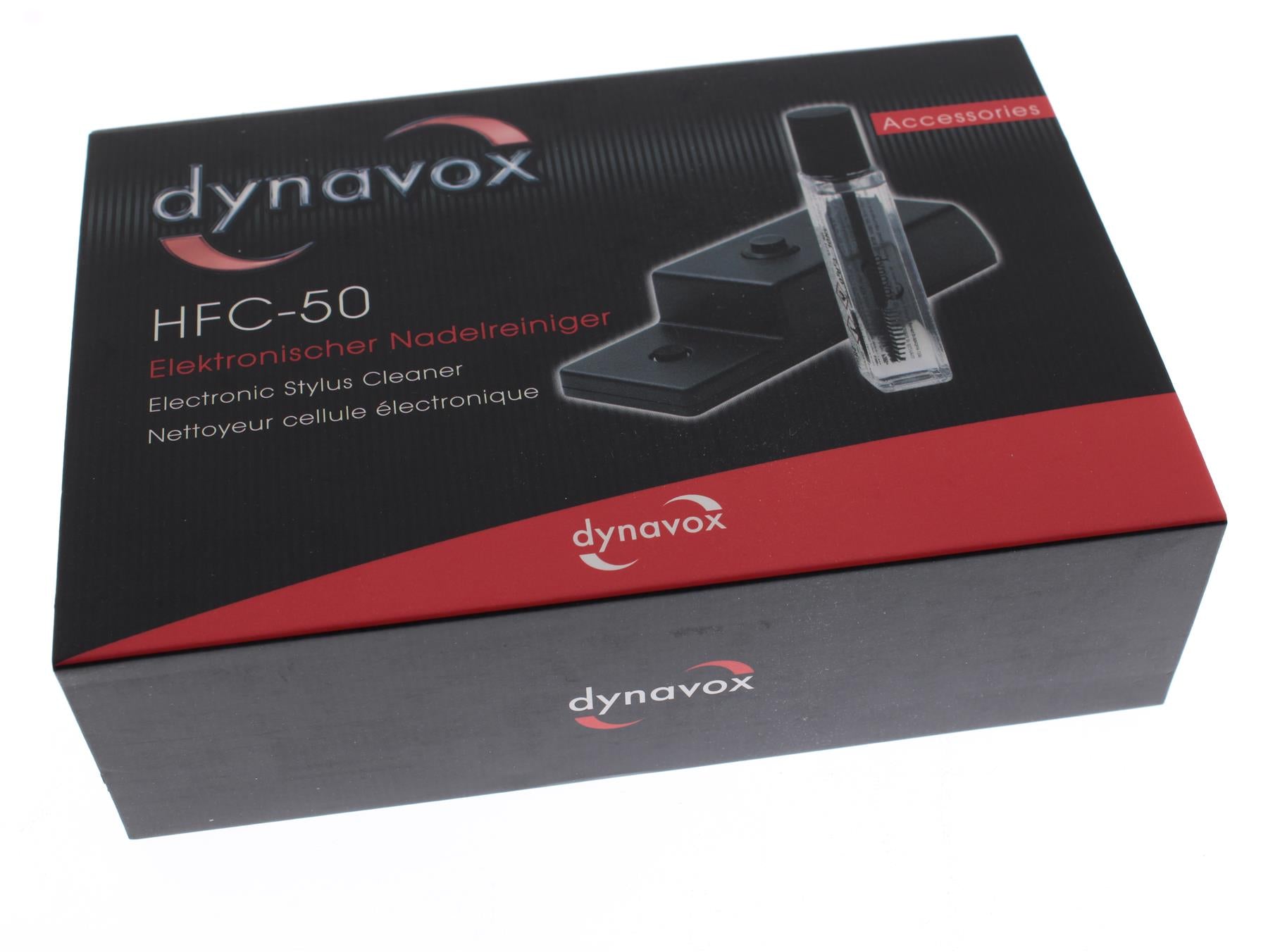 Dynavox HFC-50 Electronic Stylus Cleaner for Turntables with Cleaning Fluid