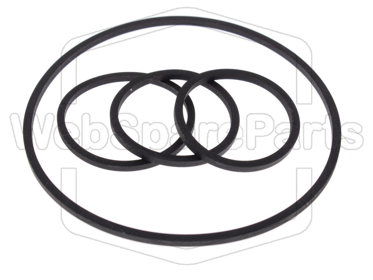 Belt Kit For Video Cassette Recorder Videotronic VHS-360 POS C