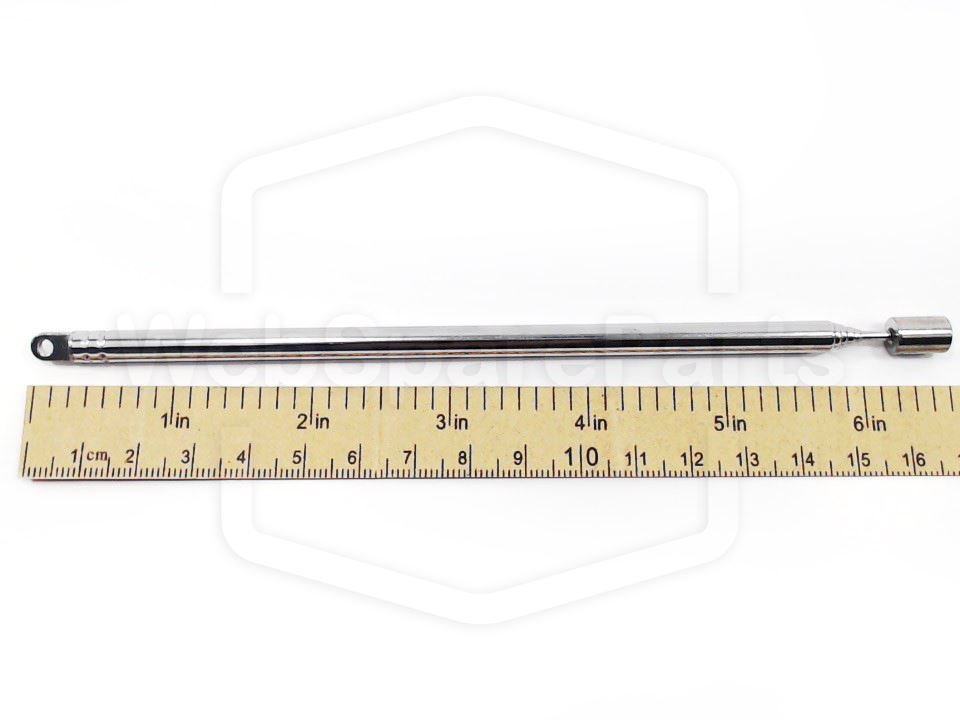 Vintage Radio Boombox Retractable Antenna Ø6.0 mm 154–686 mm
