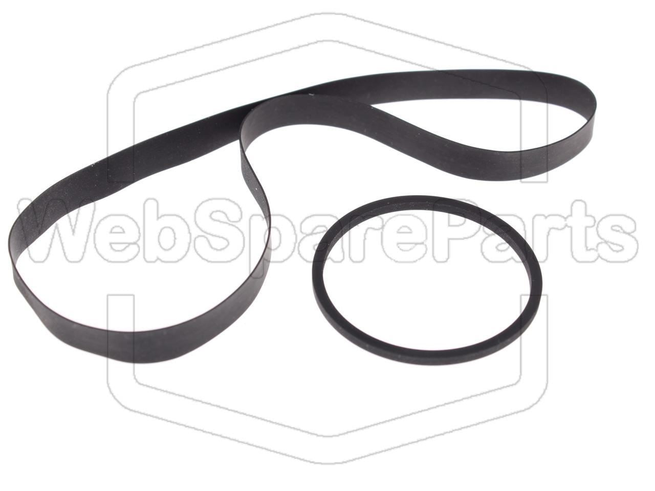 Belt Kit For Video Cassette Recorder Toshiba V-83 G/W/B