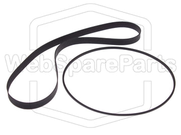 Kenwood KX-727R Set curele pentru casetofon