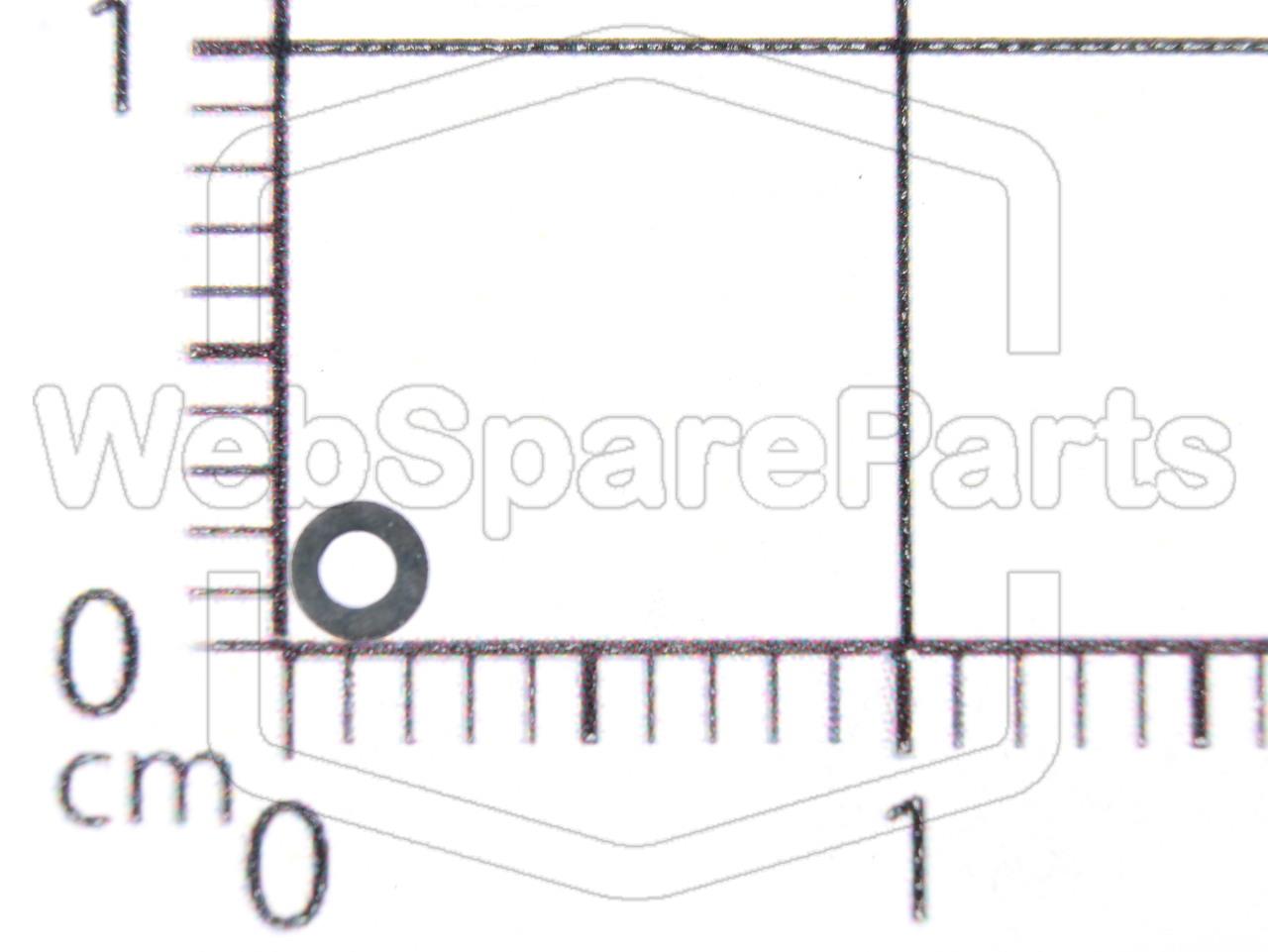 Washer Round M1, 1.1mm x 2.5mm Thickness 0.3mm