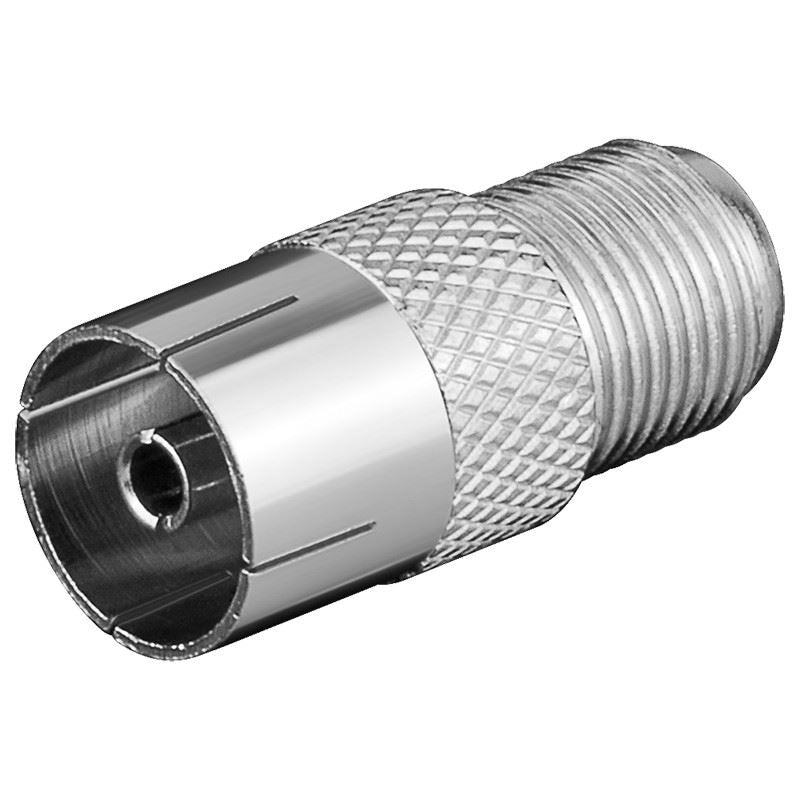 TV IEC Female to F Female Adapter (75Ω