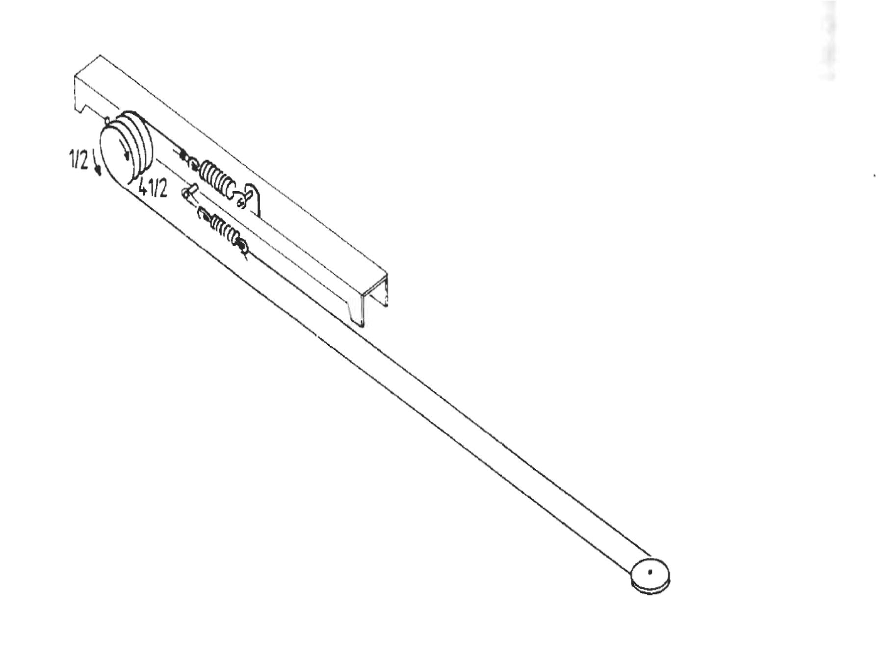 Bang & Olufsen Beogram CD6500 Repair Kit for CD Player Drawer
