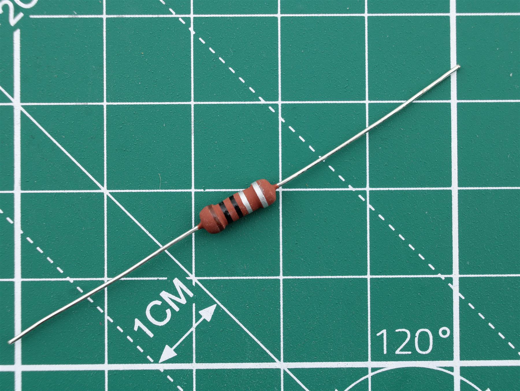 Fuse Resistor 1R 1W 10% Ø3.5x10m