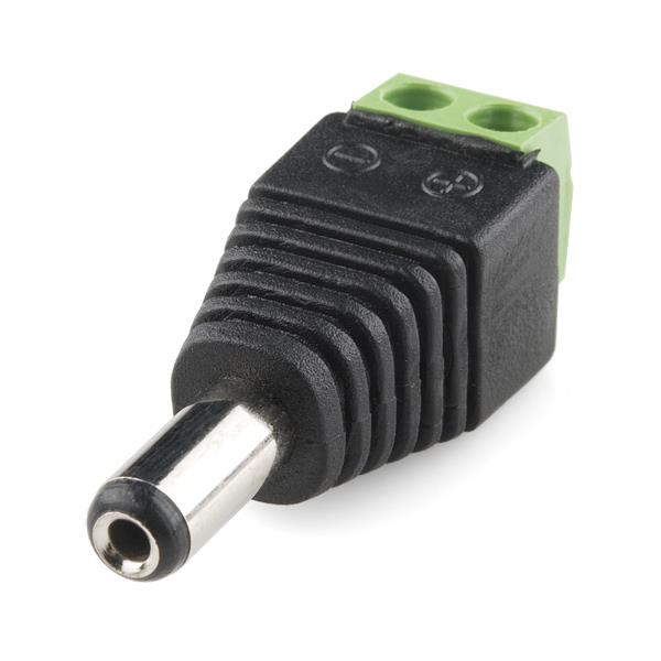 DC Plug Adapter With Screws