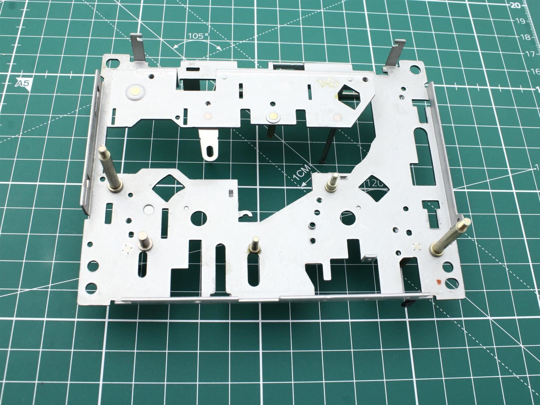 Mechanism Cassette Mecha P.C. Board Calking Assembly for Pioneer CT-1280WR (Position 45)