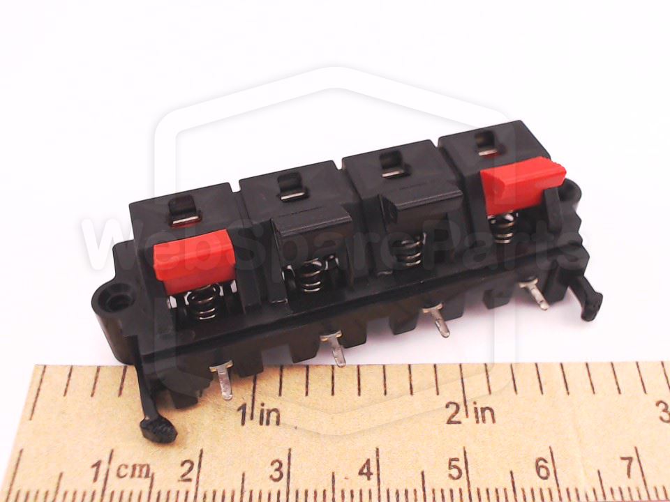 Sony HCD-GPX Series PCB Speaker Connector for Vintage Audio Repair