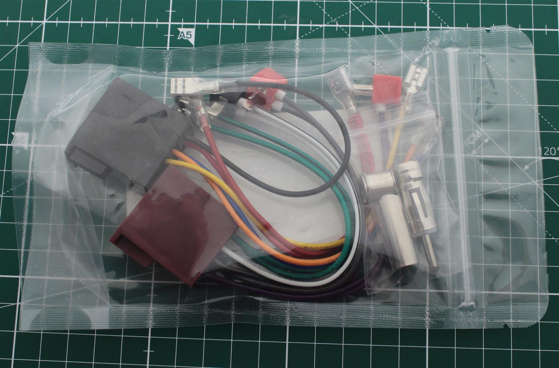 Vintage connectors Wire Harnesses Power & Speakers to ISO For Car Radio Blaupunkt