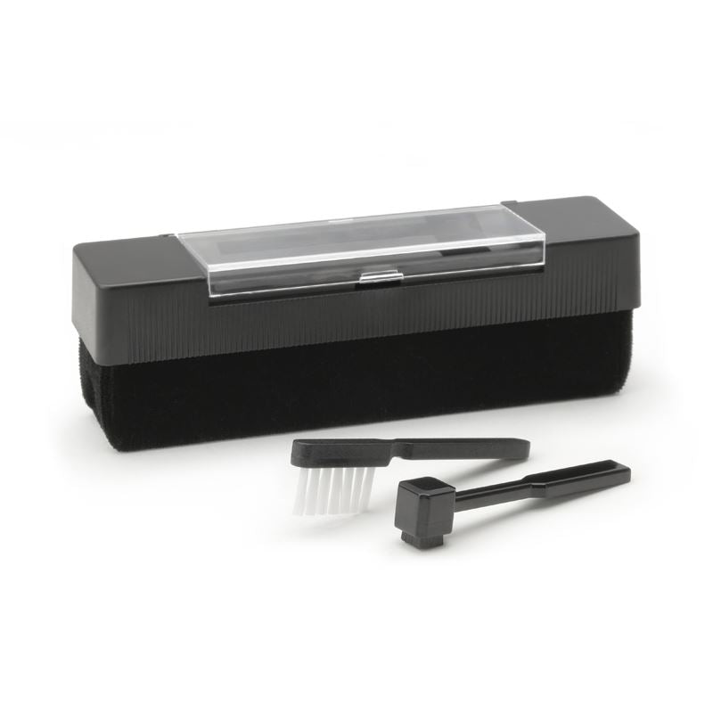 Dynavox 3-in-1 Vinyl Record Cleaning Set – Velvet Pad, Carbon Stylus Brush & Nylon Brush