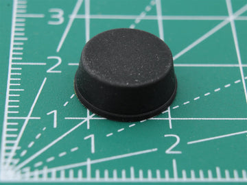 Picior rotund din cauciuc autoadeziv Ø13mm x Ø11.4mm x înălțime 5