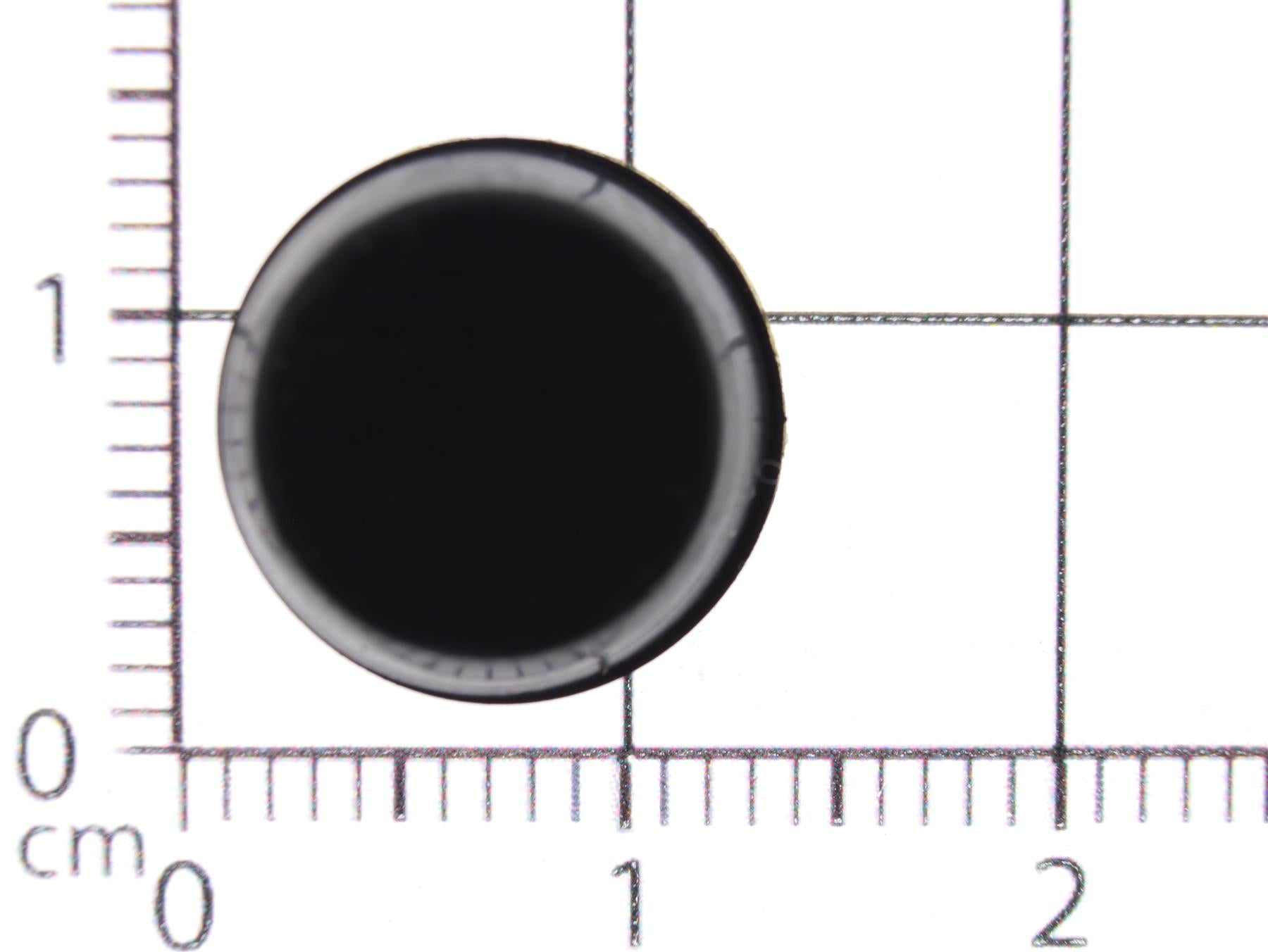 Round Rubber Foot Self-adhesive Ø12.7mm x Ø11.5mm x height 3.8mm