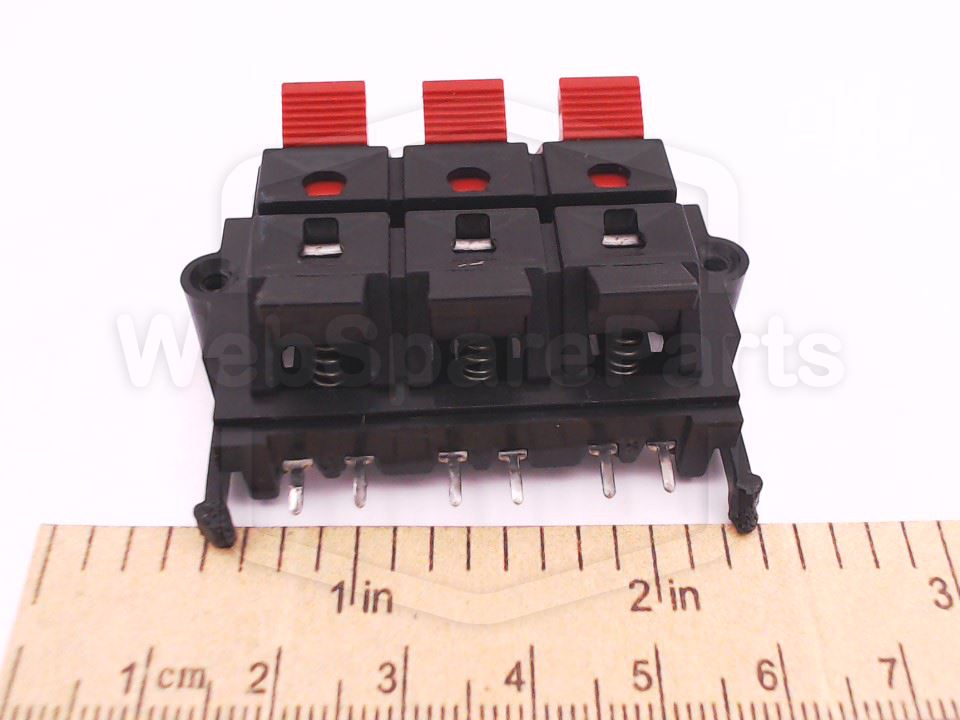 Sony MHC-NX Series PCB Speaker Terminal Connector for Vintage Audio Repair