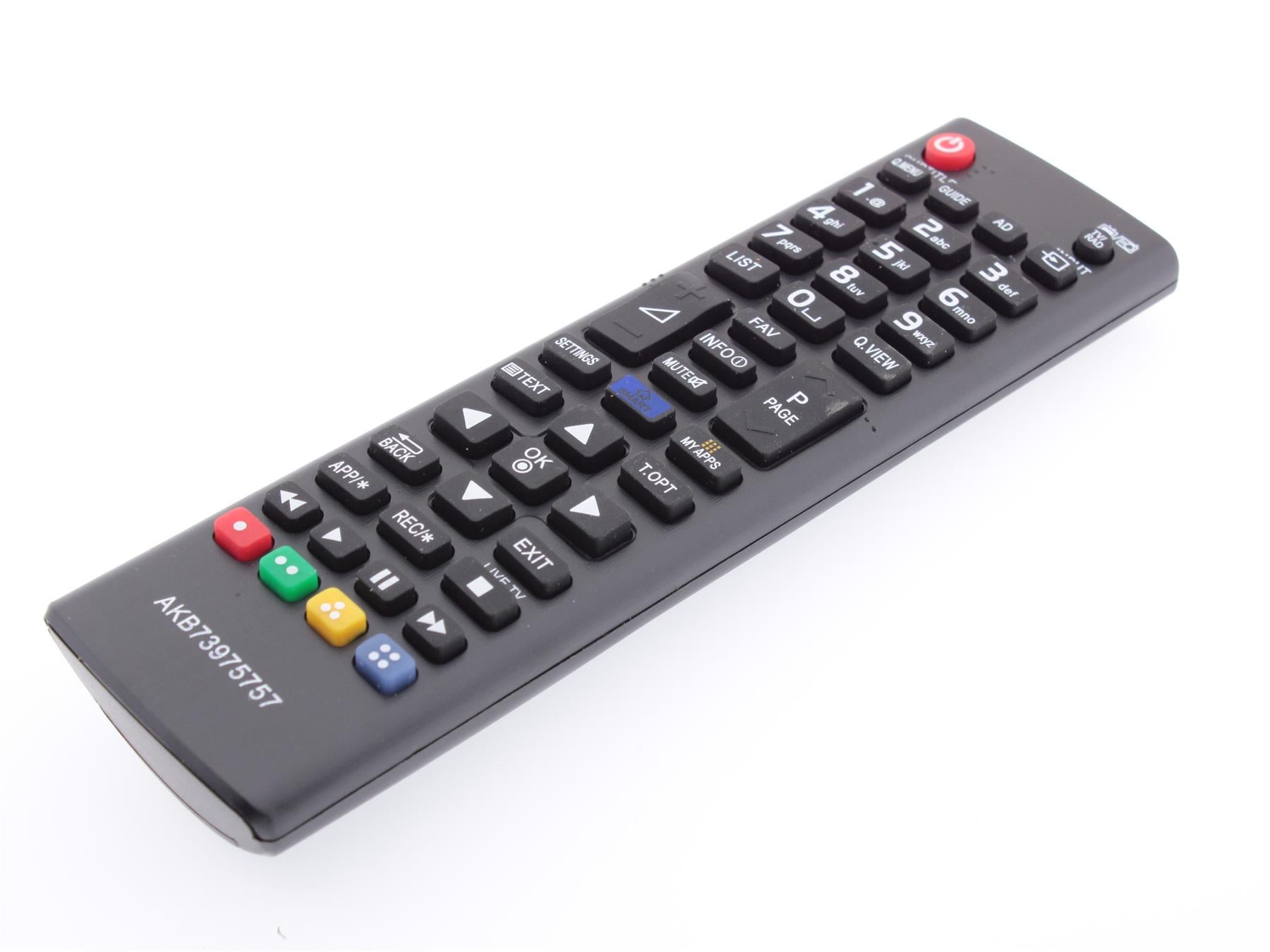 Replacement TV Remote Control for LG AKB73975757