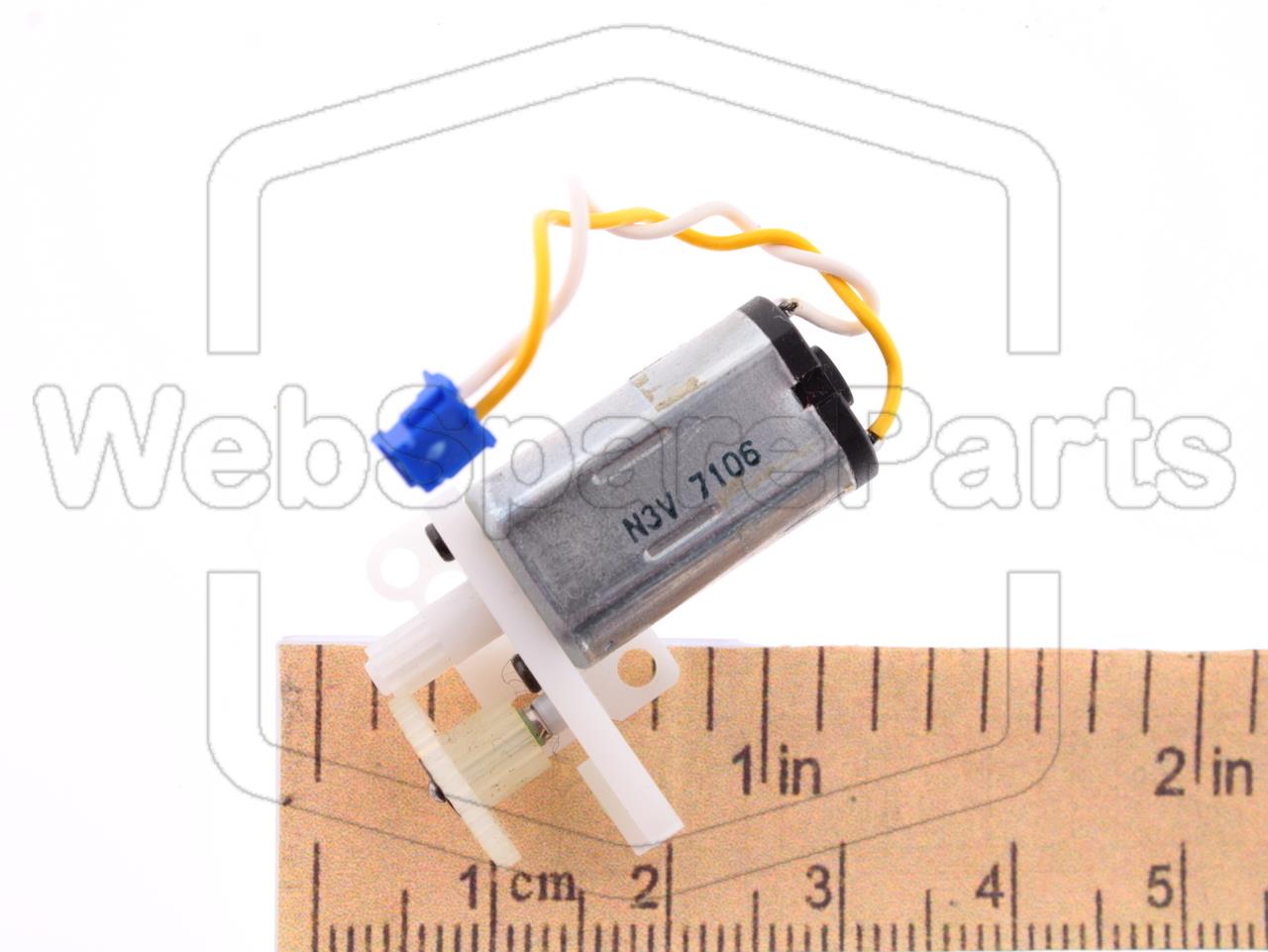 CD Player Sled Tracking Motor Replacement N3V 7106