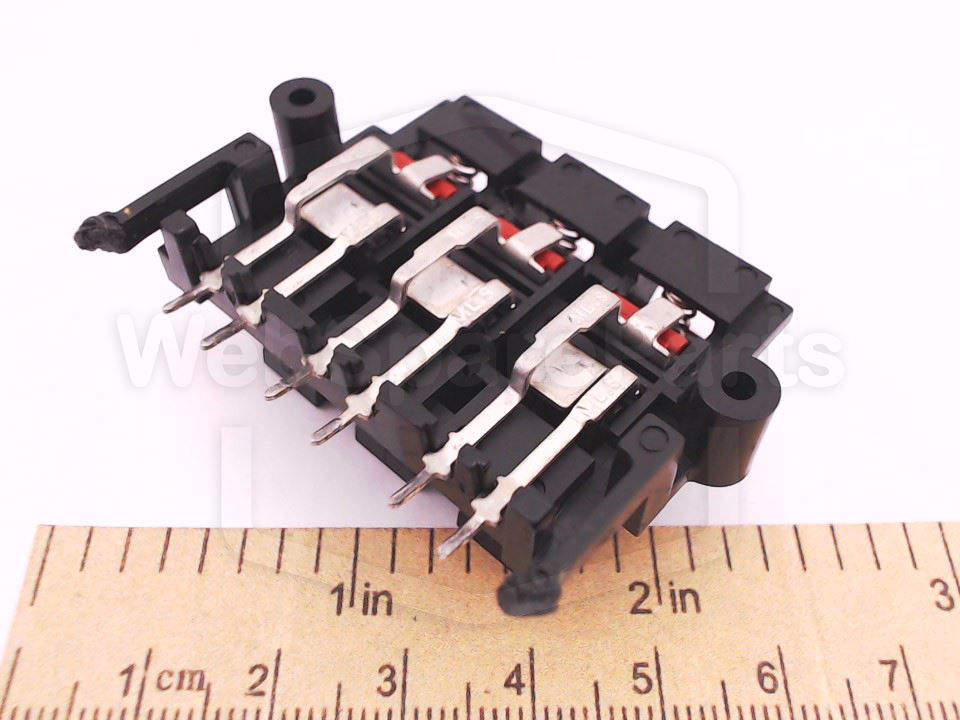 Sony MHC-NX Series PCB Speaker Terminal Connector for Vintage Audio Repair