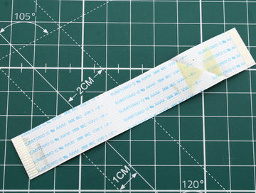 Cablu flat flex cu 17 pini pentru laser DVD player către PCB principal [104×18 mm