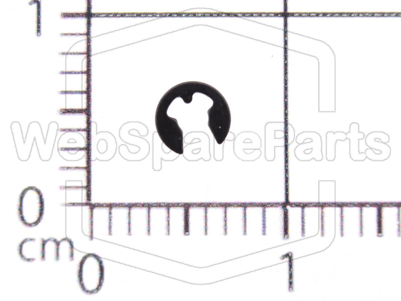 Circlip for Shaft 1.7mm Thick 0.4mm Retaining Ring for Vintage Audio Repair