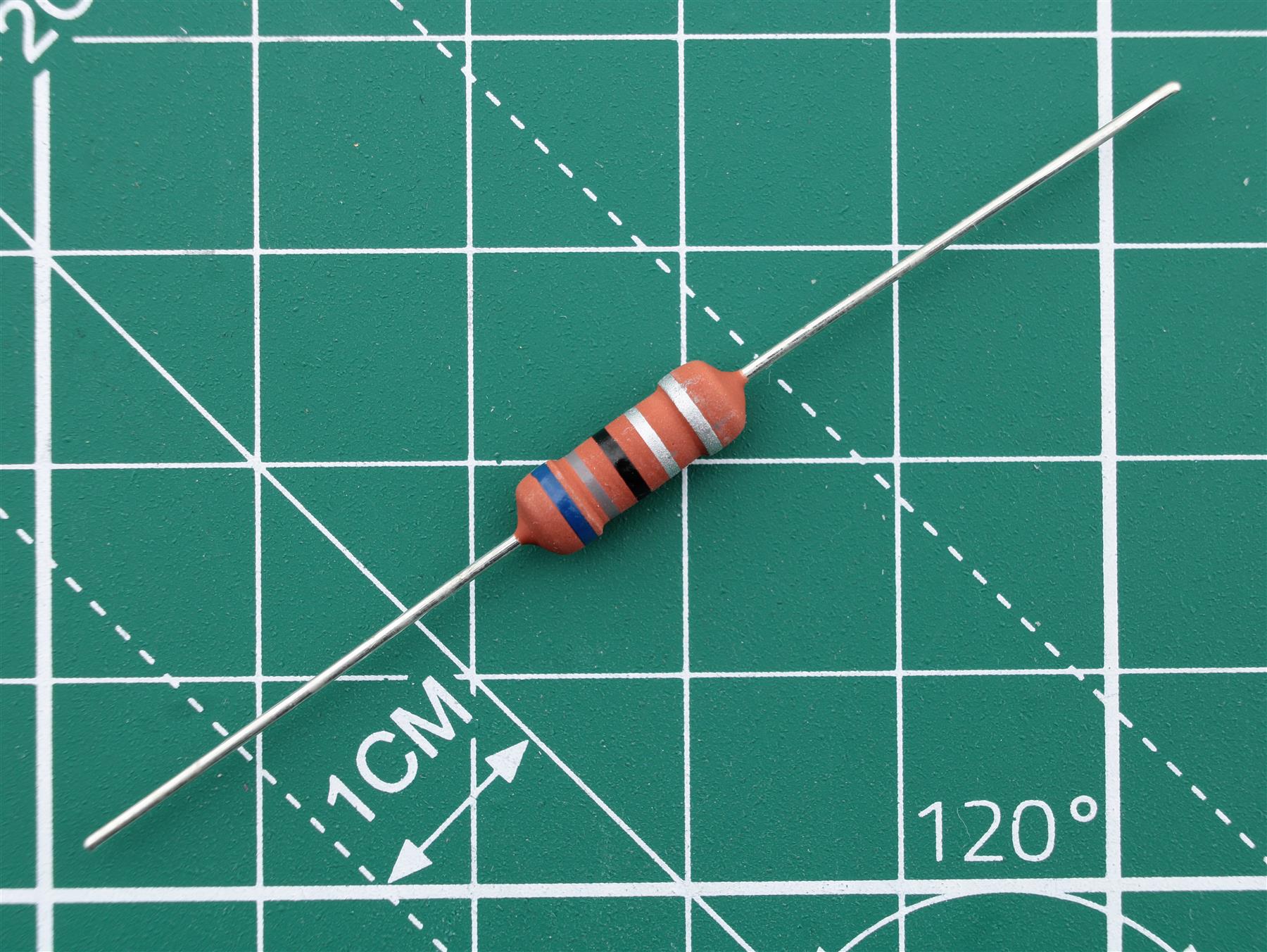Fuse Resistor 6.8R 1W ±10% Ø5x12