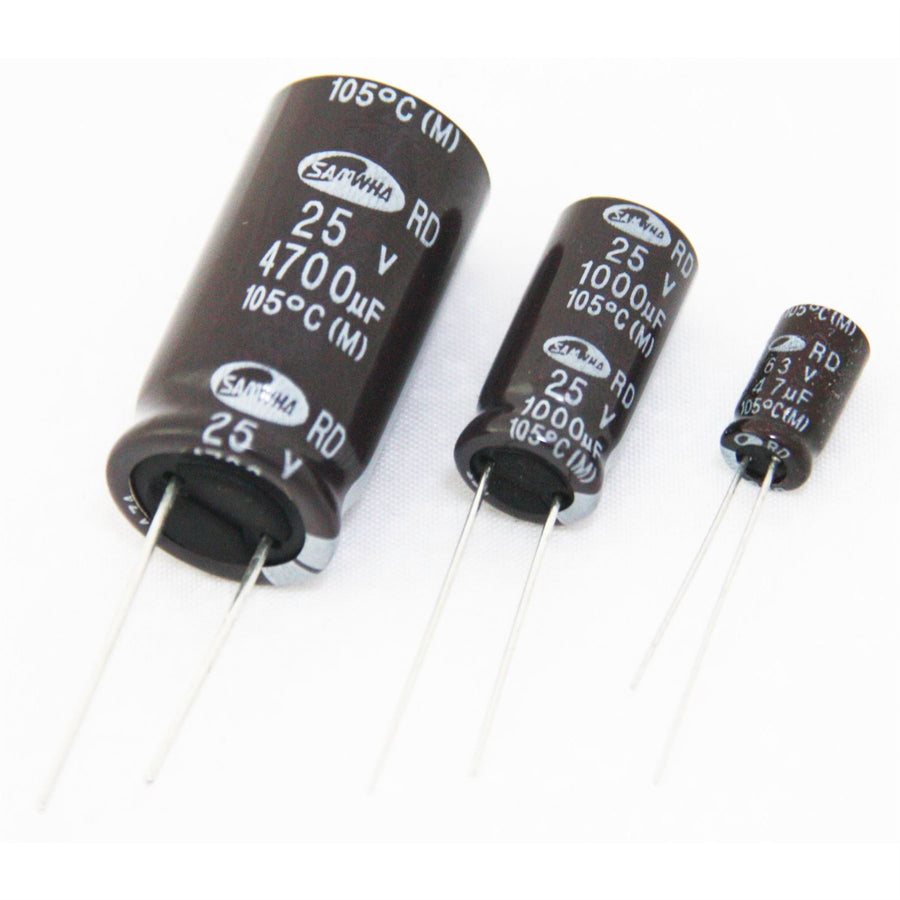 Condensator electrolitic 470uF 25V 105º Samwh