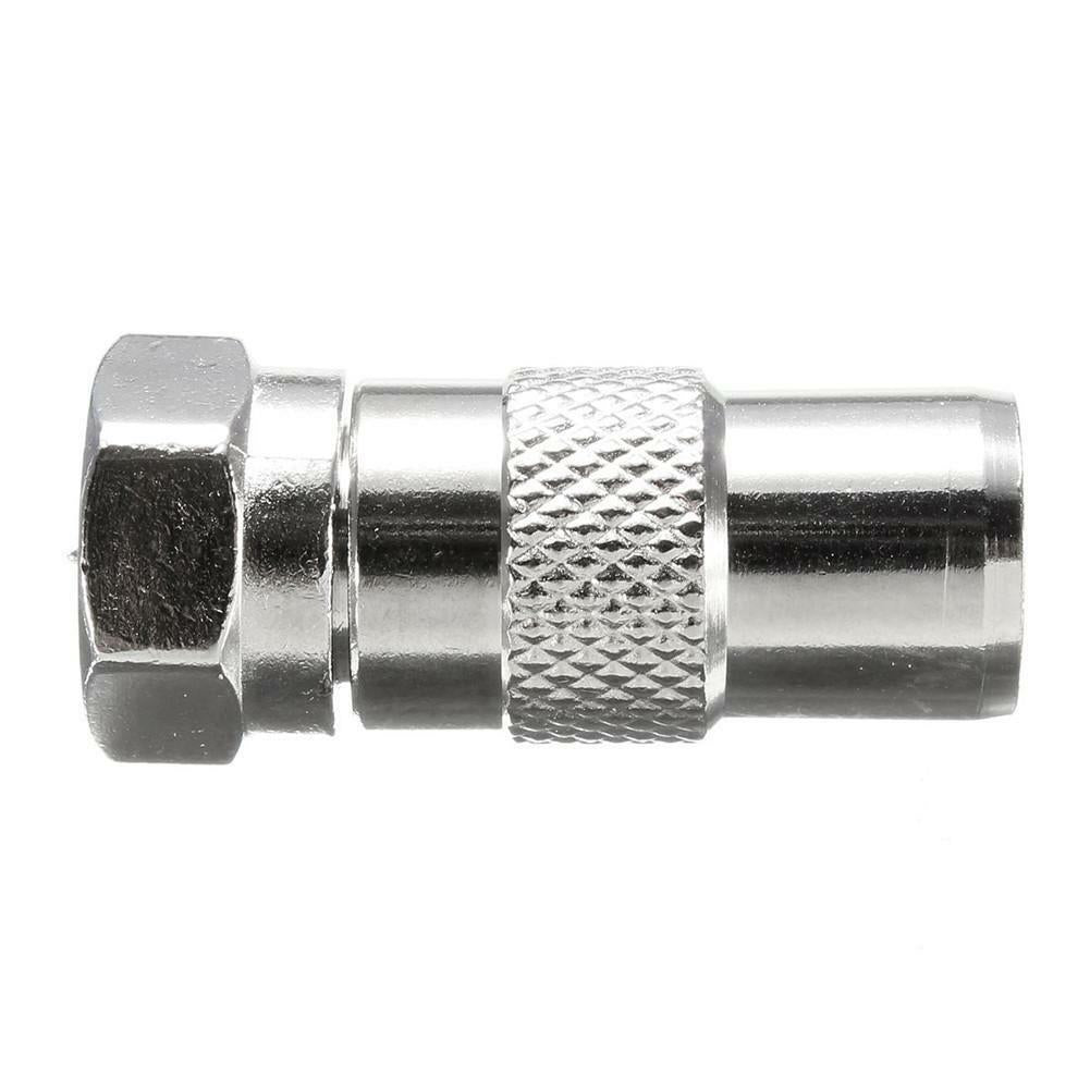 TV IEC Male to F Male Adapter