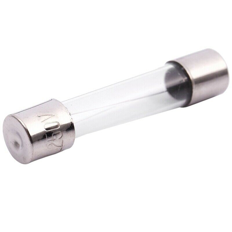 Fast glass fuse 0.5A 250V Ø 6.0x32mm [Pack of 5 Units.